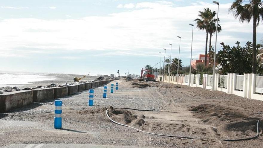 Almassora reclamará el jueves a Costas la defensa de la playa frente a temporales