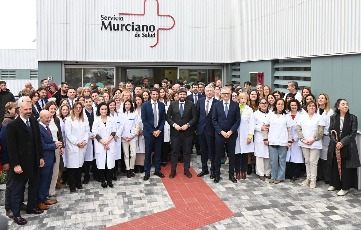 Inauguración este miércoles del nuevo centro de salud de Molina de Segura.