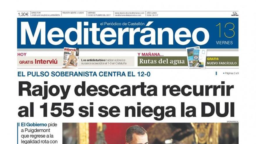 La portada de Mediterráneo