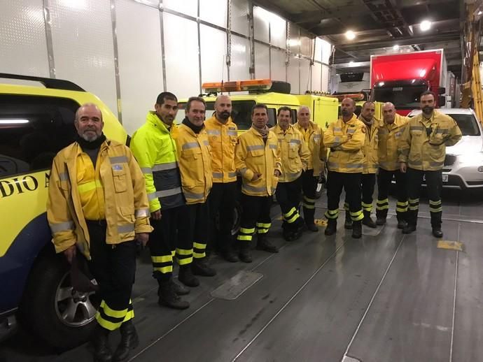 Segunda jornada del incendio de Granadilla de Abona (10.04.02018)