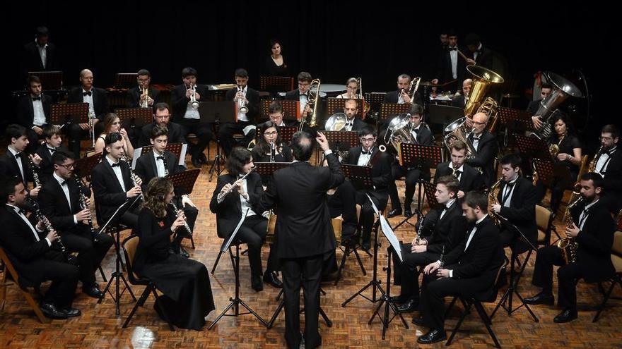 Concierto de la Banda de Música de Salcedo en el Día das Letras Galegas