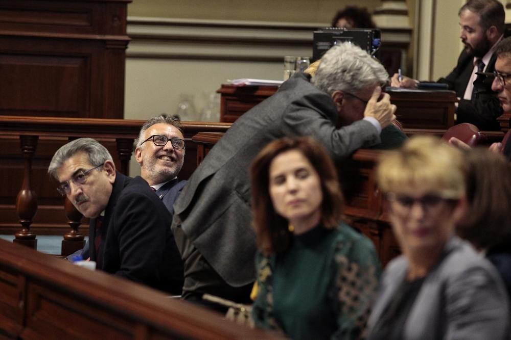 Pleno en el Parlamento de Canarias 11-02-2020  | 11/02/2020 | Fotógrafo: María Pisaca Gámez