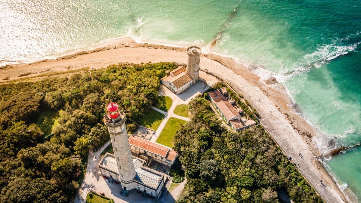 Faro de las ballenas, Isla de Ré, Francia
