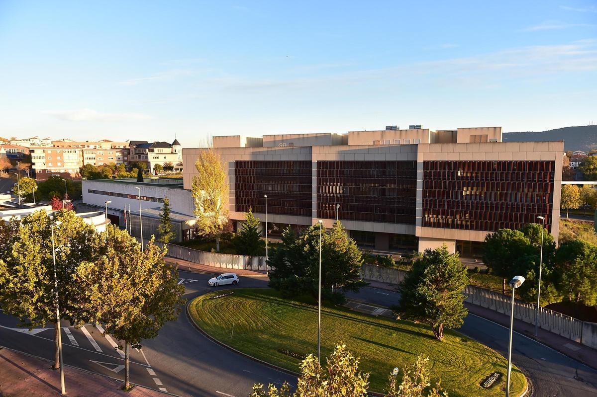 Juzgados de Plasencia, que han condenado a una mujer y su exsuegra tras una pelea.