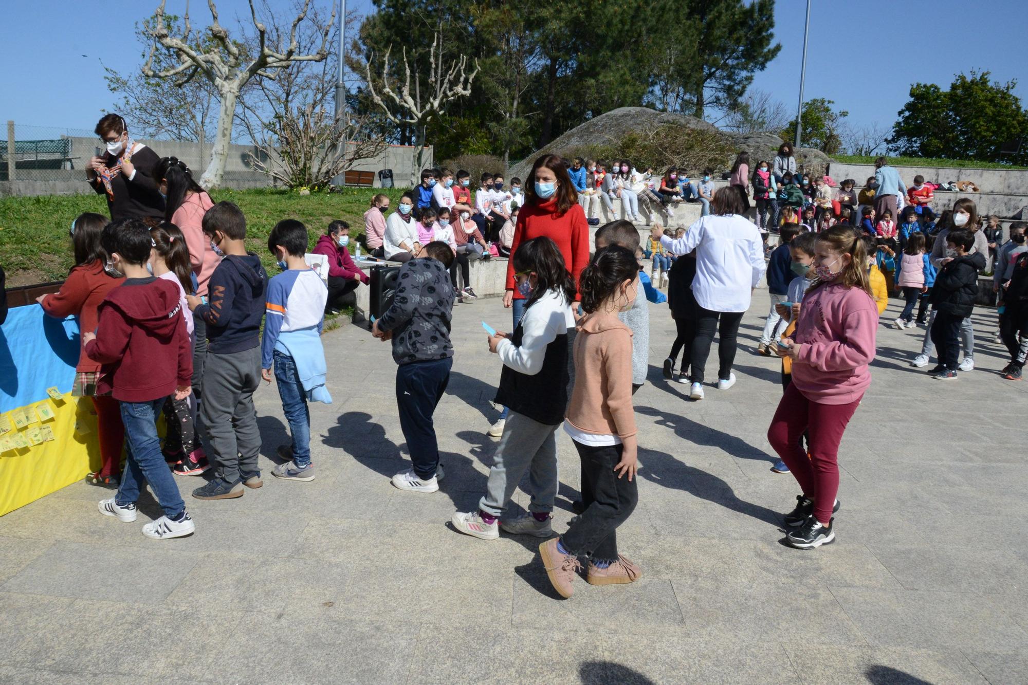 Concentración por la paz en Beluso