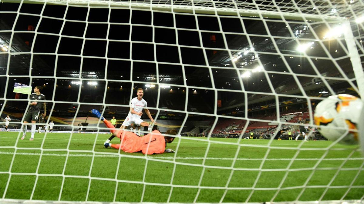 El gol de De Jong que lleva al Sevilla a la final de la Europa League