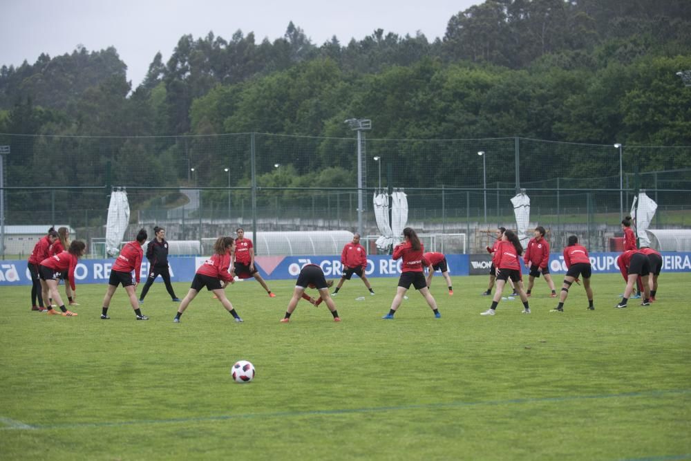 El Dépor Abanca prepara el partido del Femarguín