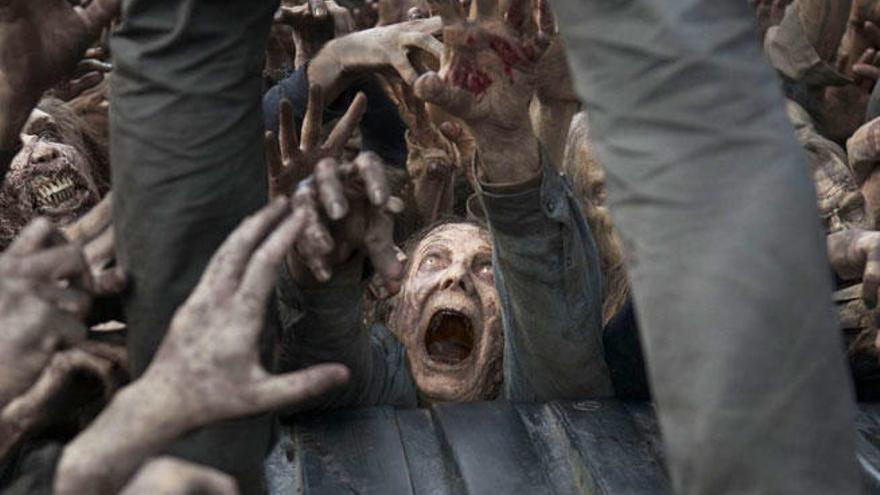 Una escena de &#039;The Walking Dead&#039;.