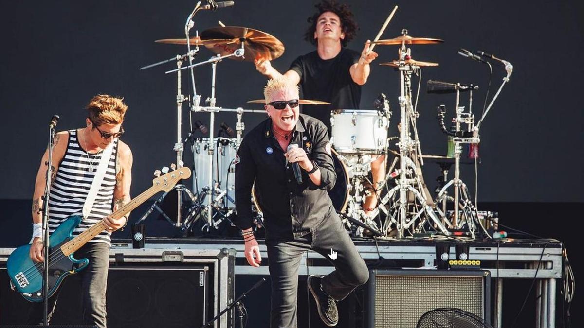 The Offspring, en una actuación en Mad Cool.