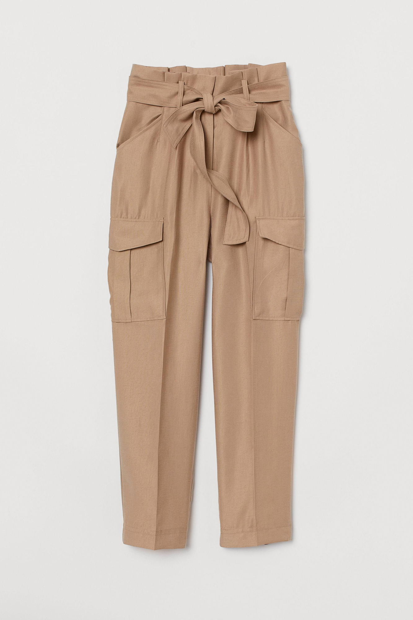 Pantalones tipo 'paper' de H&M