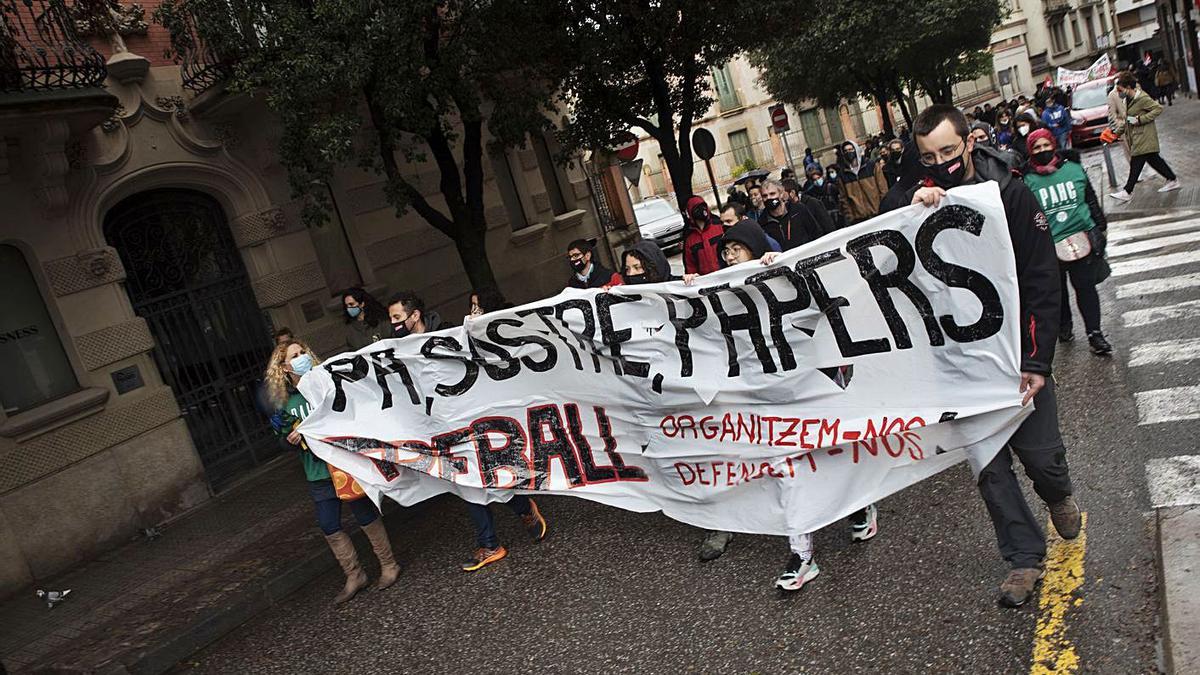 Manifestació pel Primer de Maig a Manresa | OSCAR BAYONA