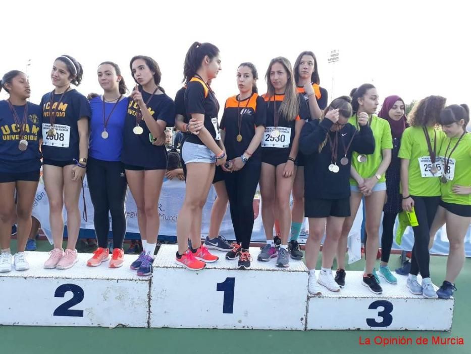 Final de atletismo de Deporte en Edad Escolar