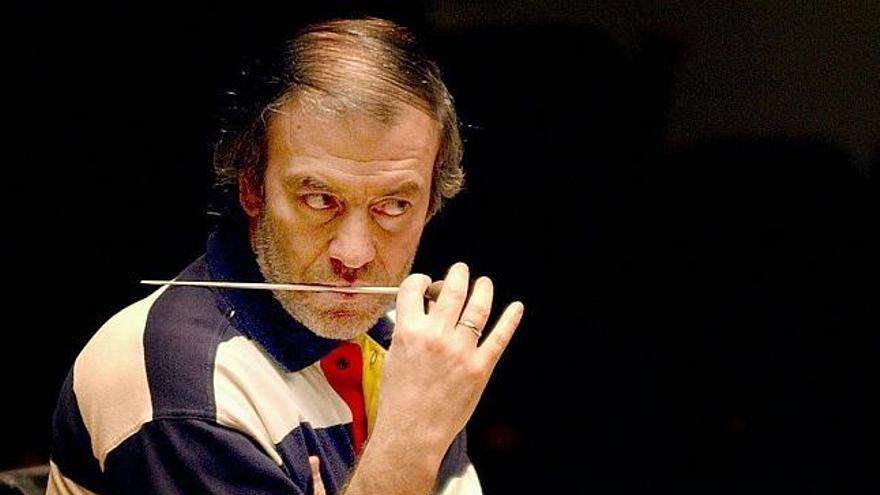 Imagen de archivo del director de orquesta ruso Valery Gergiev