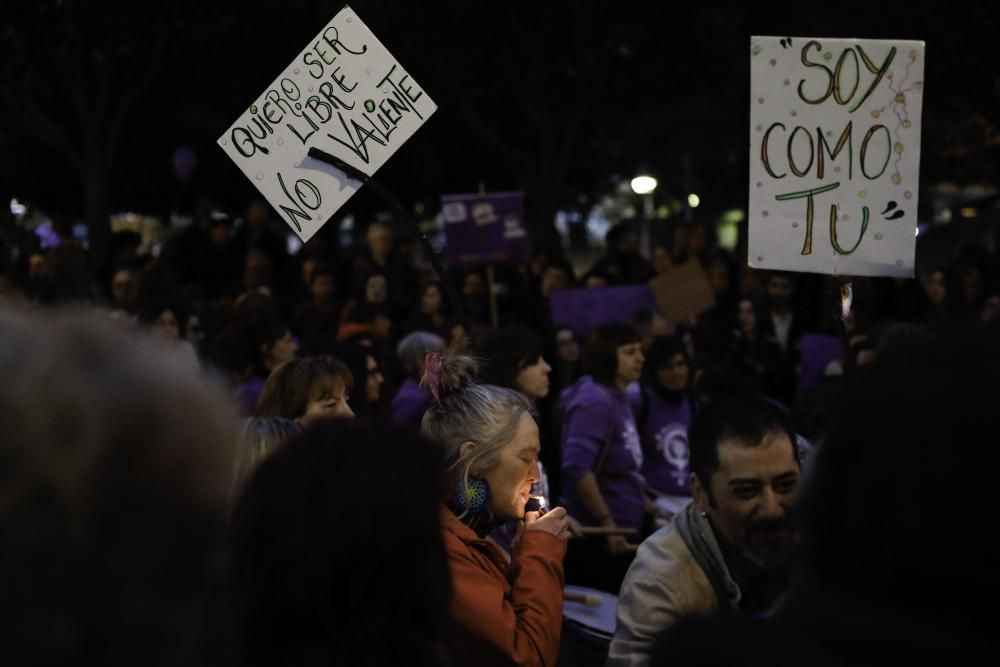 La manifestación, en imágenes