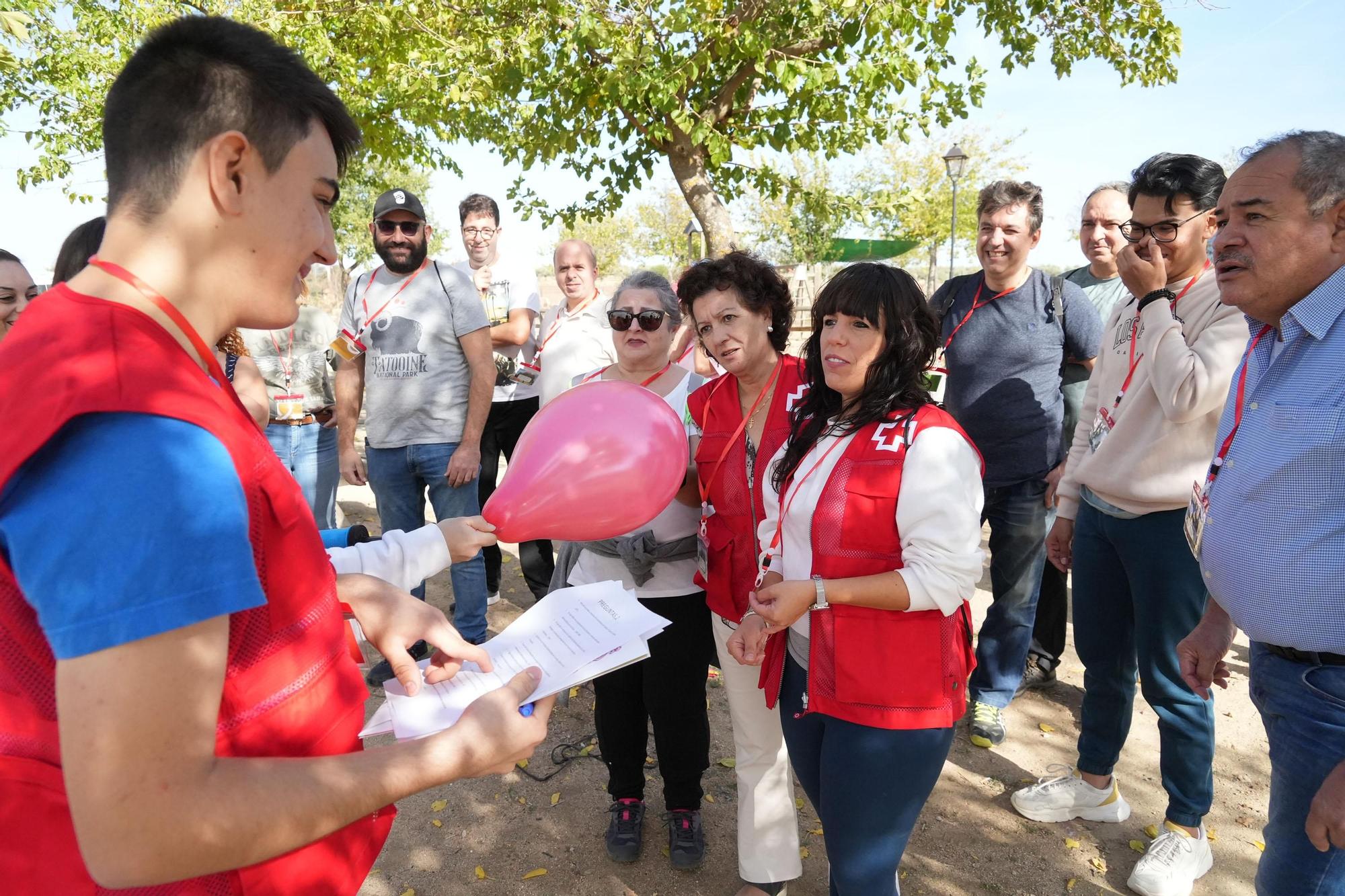 Los voluntarios de Cruz Roja en la provincia se reunen en Dos Torres