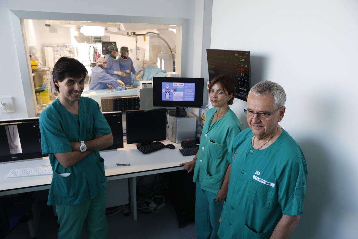El servicio de Angiología y Cirugía Vascular ya ha realizado dos intervenciones con este procedimiento.