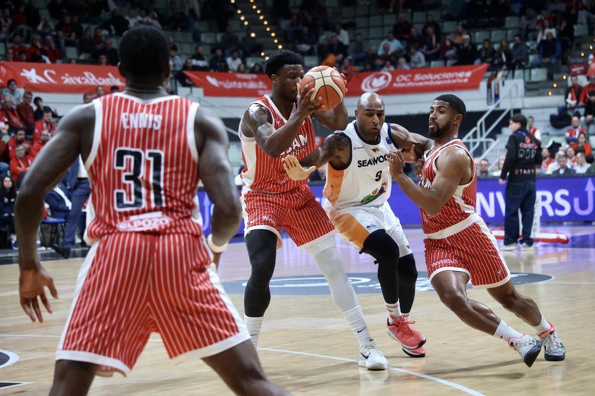 Las imágenes del UCAM Murcia - Rostock Seawolves