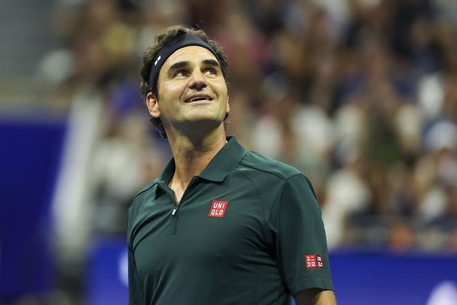 Federer (45 años) vuelve a jugar y gana a Roddick en una exhibición en Nueva York