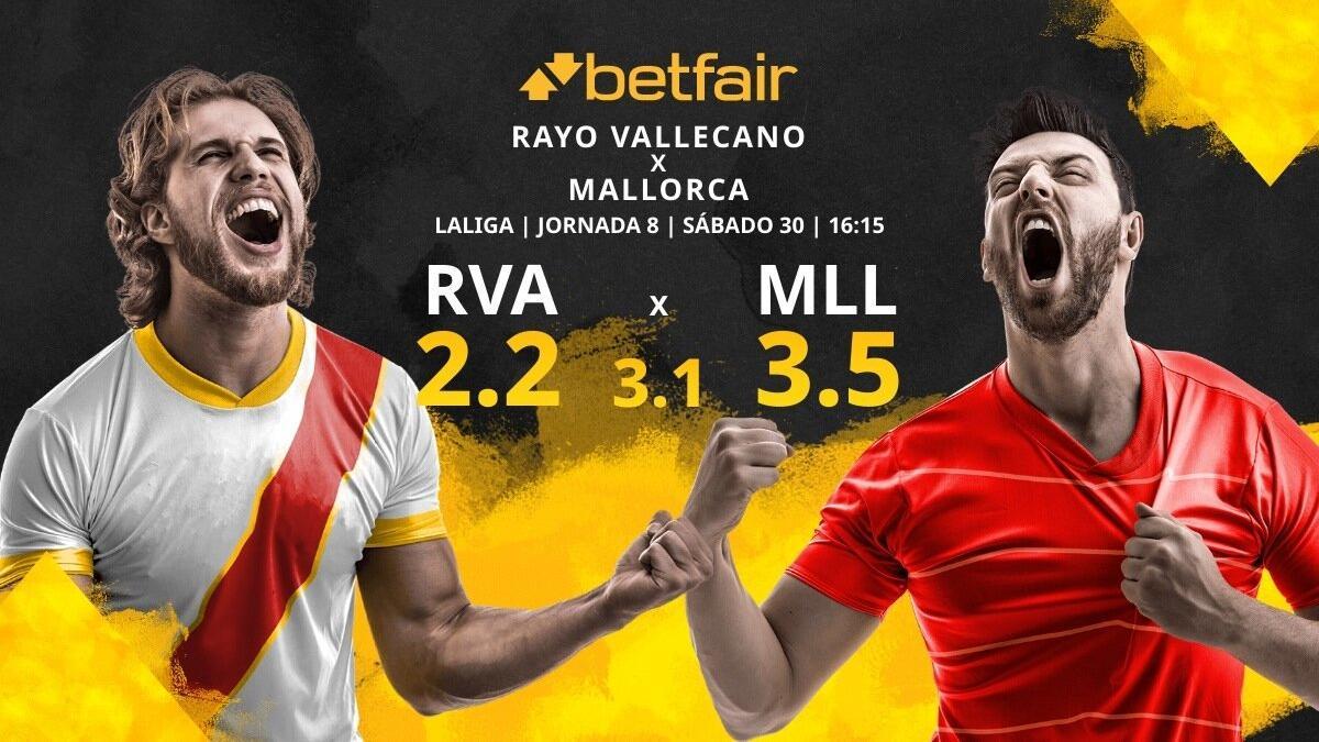 Rayo Vallecano vs. RCD Mallorca: horario, TV, estadísticas, clasificación y pronósticos