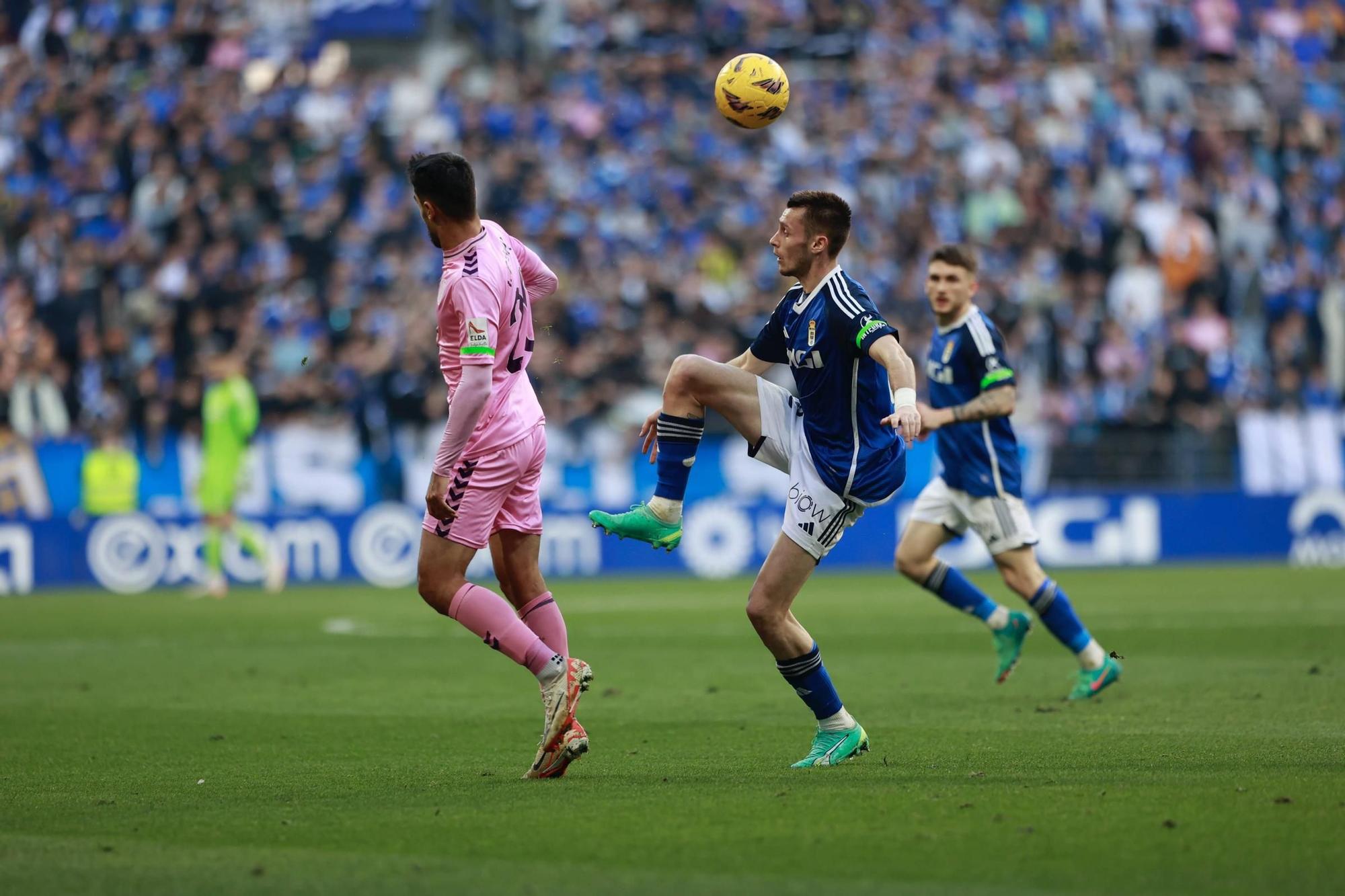 Así fue el partido entre el Real Oviedo y el Eldense