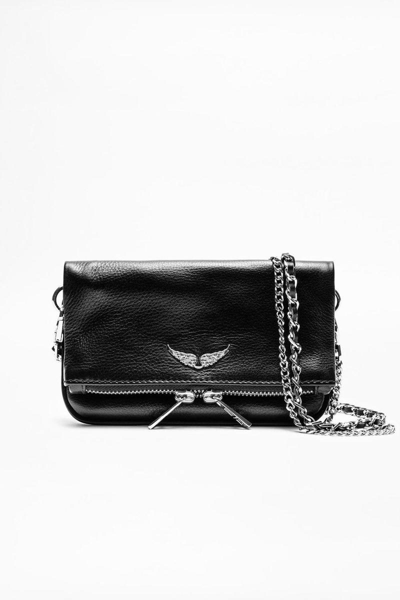 Bolso Rock Nano negro de Zadig &amp; Voltaire (precio: 195 euros)