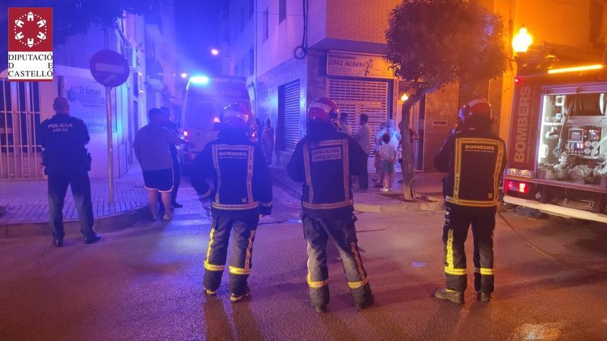 Incendio en una casa de Benicarló por una campana extractora