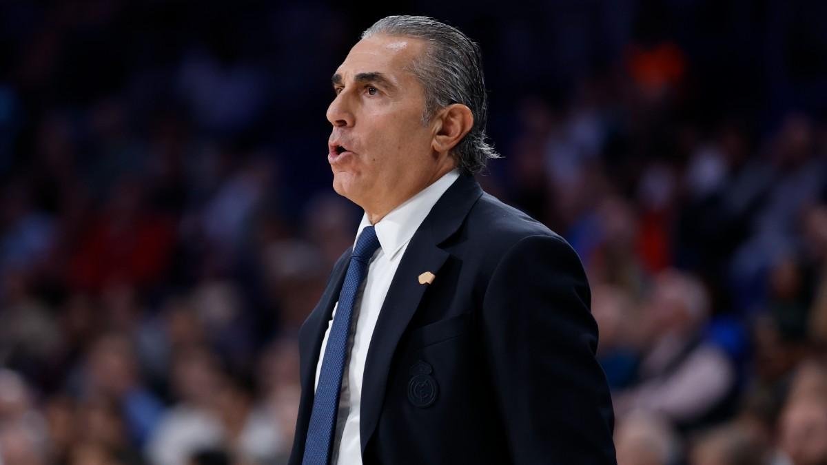 Sergio Scariolo, entrenador del Real Madrid