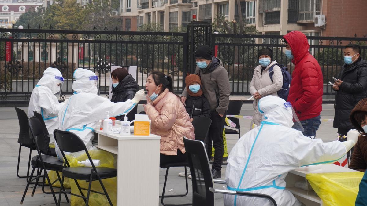 China ciudad de Yuzhou confinamiento pandemia
