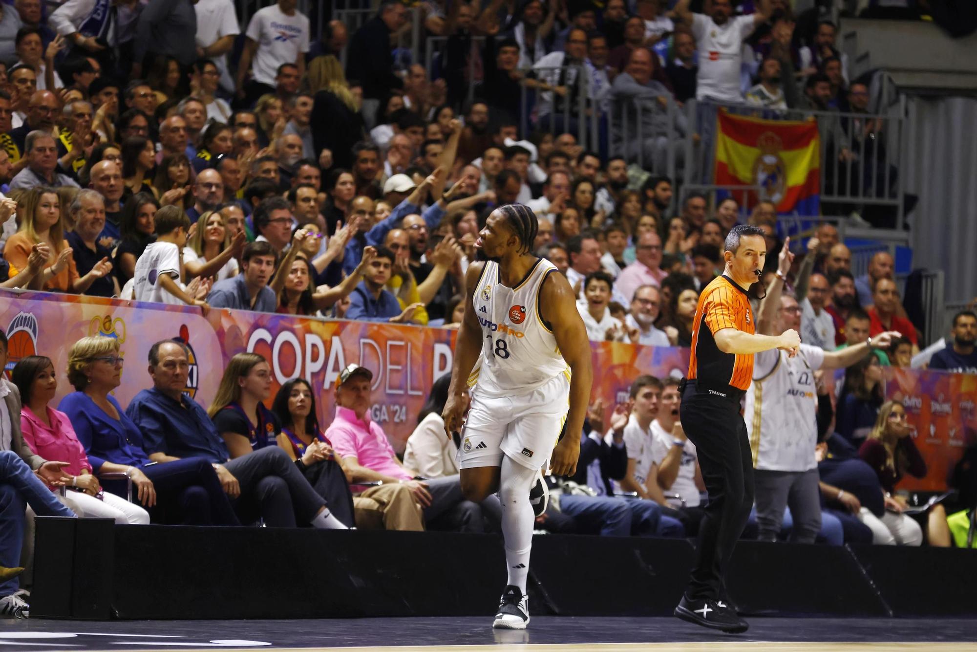 El Real Madrid - FC Barcelona de la final de la Copa del Rey, en fotos