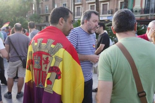 Protesta republicana por las calles de Murcia