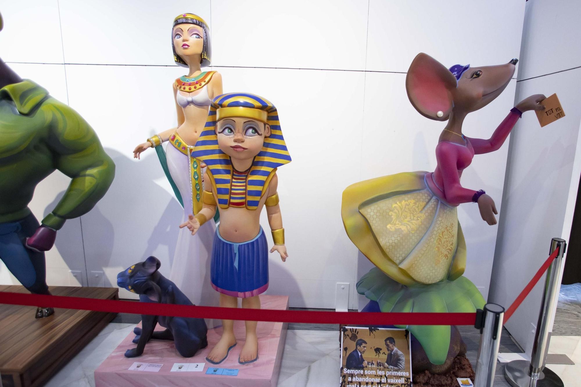 Así son los mejores “ninots” de las 19 fallas de Xàtiva