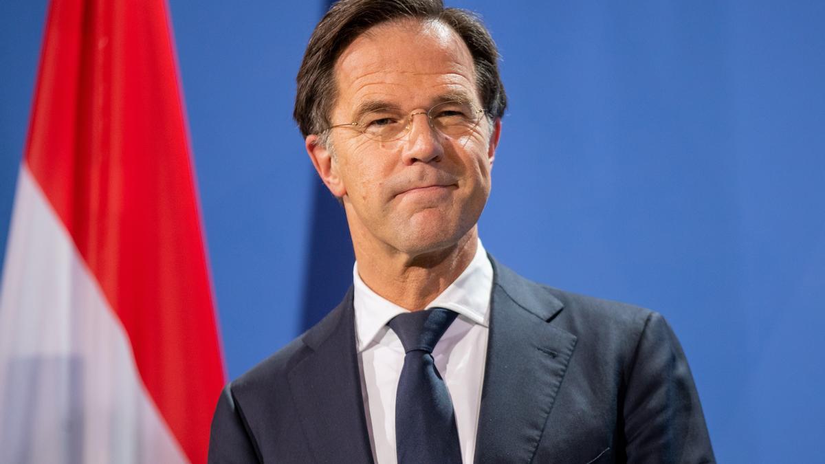 El primer ministro en funciones de Países Bajos, Mark Rutte.