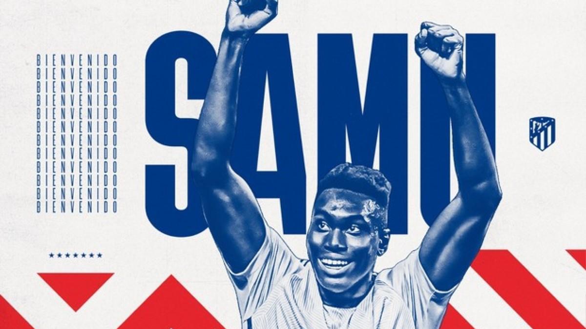 El Atlético de Madrid anuncia el fichaje de Samu Omorodion