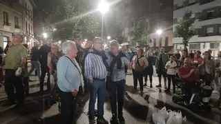 "Soy legítimu polesu, de la calle San Antonio", así se cantaron "les Sampedraes" en la capital de Siero