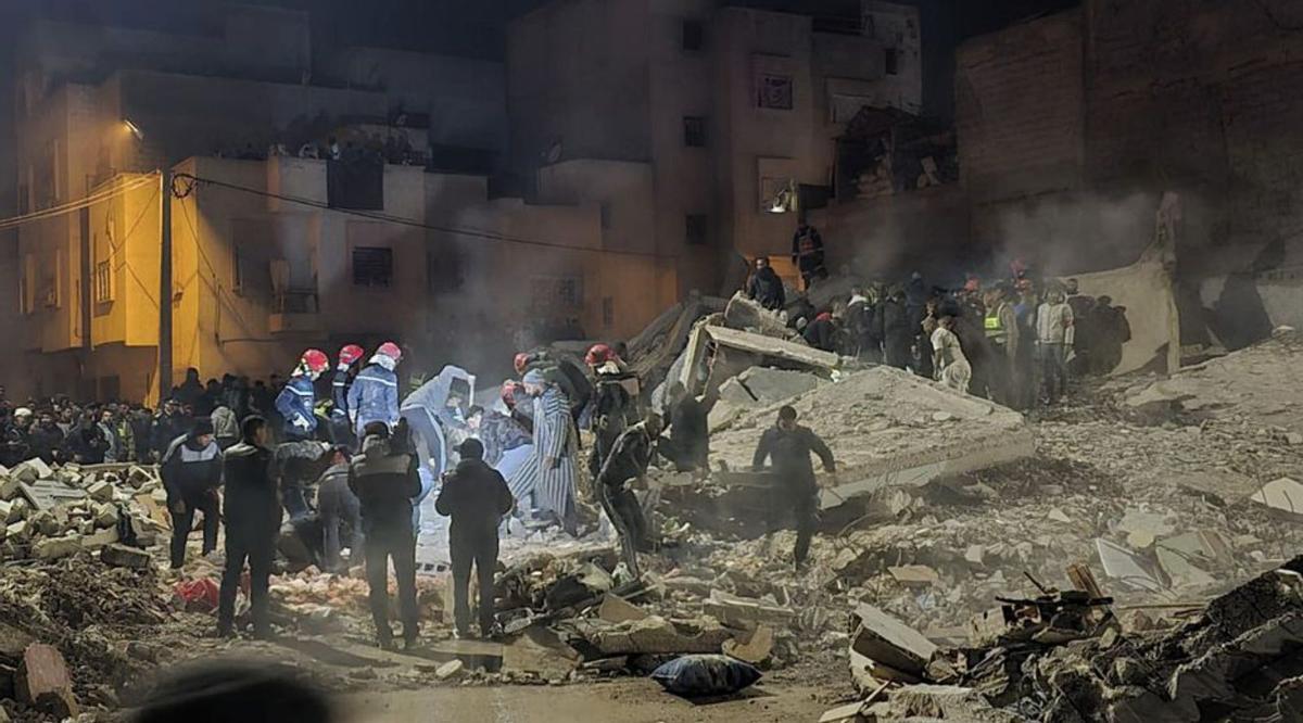 Almenys 22 morts i 16 ferits per l’esfondrament de dos edificis a Fes