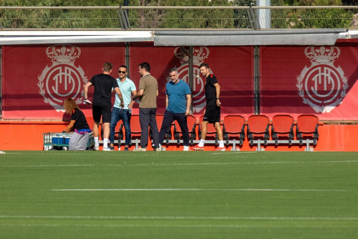 Luis García pone en marcha el nuevo Mallorca con una plantilla todavía por construir