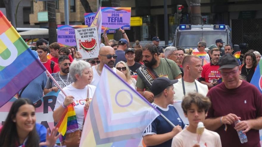 Marcha Orgullo LGTBIQ+ en Las Palmas de Gran Canaria