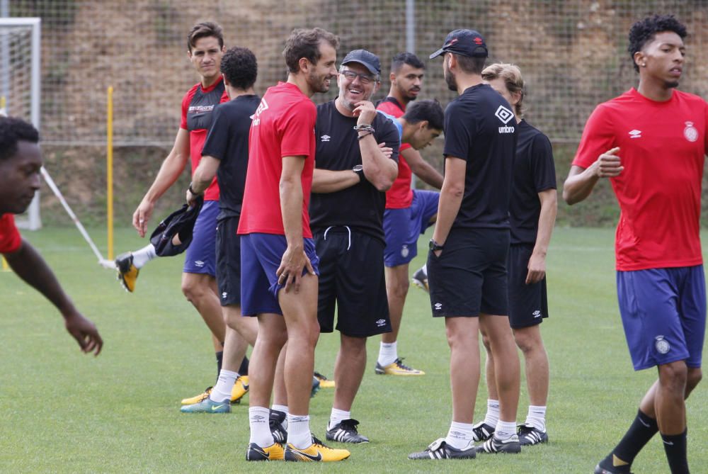 Entrenament del Girona FC