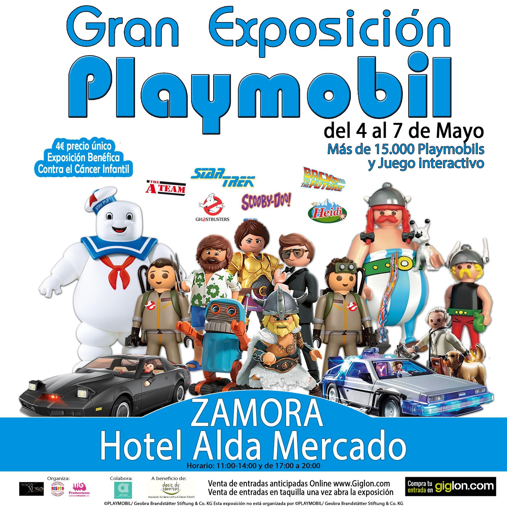 Gran exposición de Playmobil en Zamora.