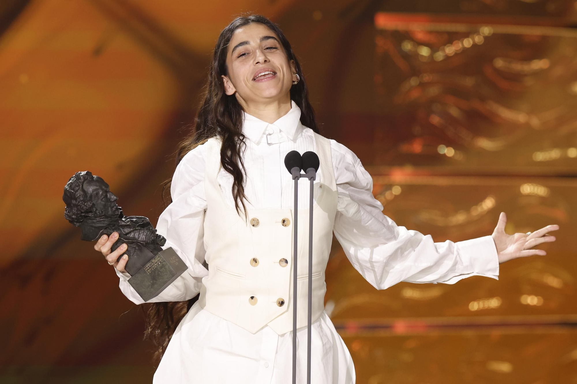 Carolina Yuste gana el Goya a la mejor actriz por 'La infiltrada'