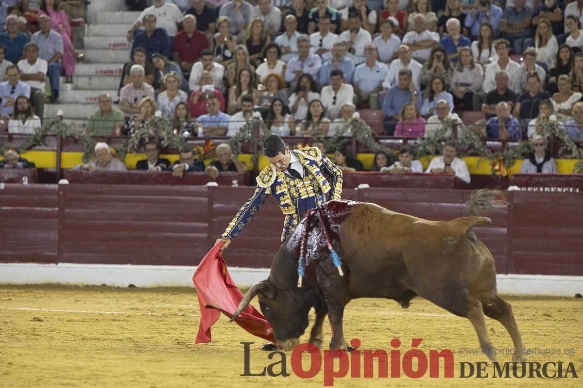 Cuarta corrida en la Feria Taurina de Murcia (Castella, Manzanares y Ureña)