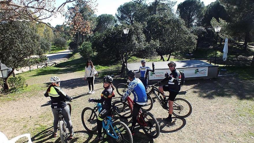 El entorno del camping de los Villares logra el certificado Bike Territory