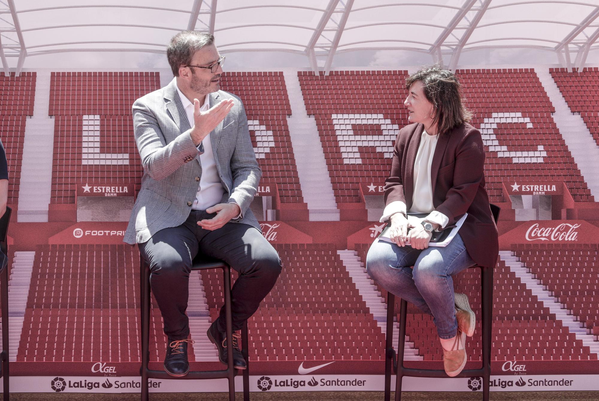 Presentación de las obras de remodelación del estadio de Son Moix