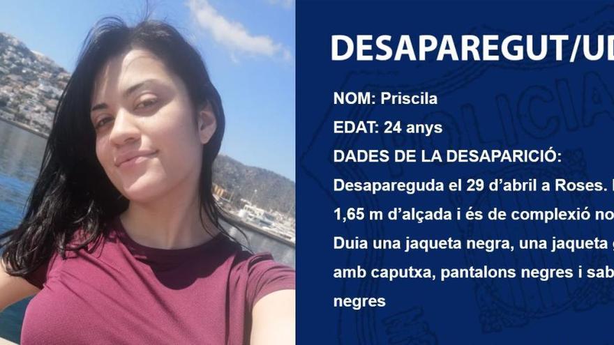 Els Mossos localitzen la noia de 24 anys veïna de Roses que feia cinc dies que estava desapareguda