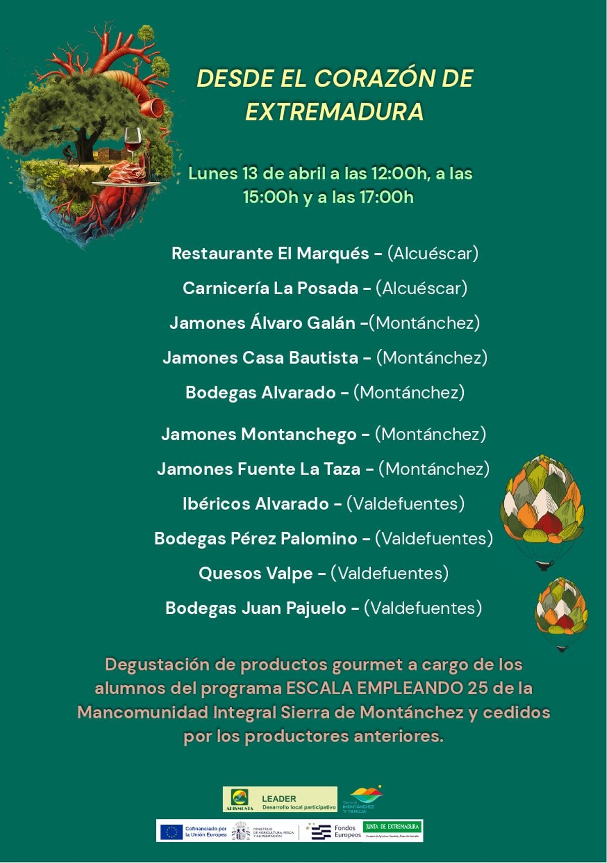 Desde el corazón de Extremadura.