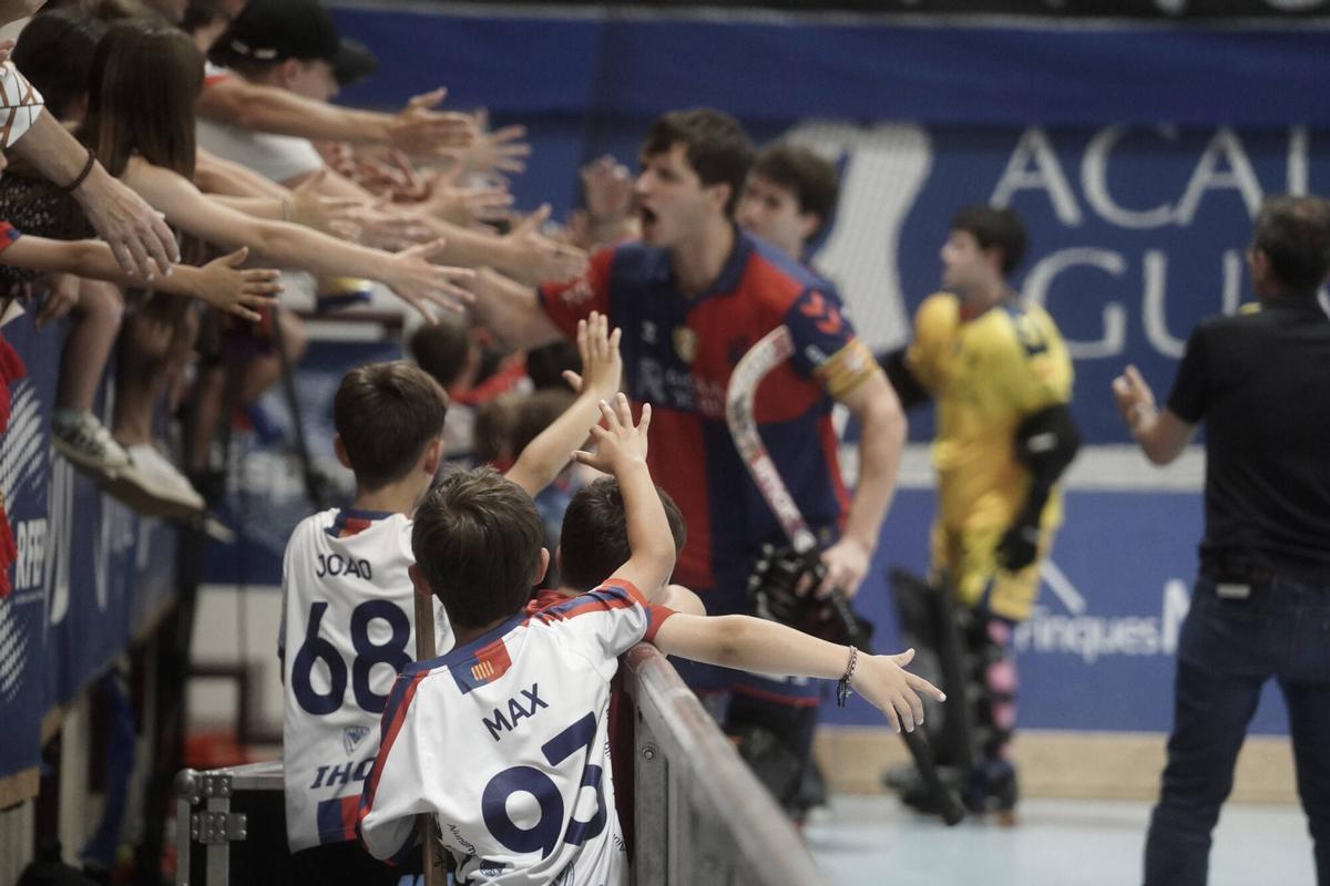 Imatges del quart partit Igualada Rigat - Barça Imatges del quart partit Igualada Rigat - Barça