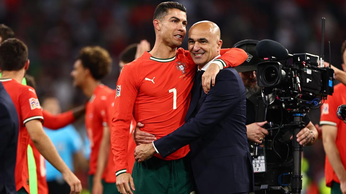 Roberto Martínez recoge el Premio Valores Trayectoria