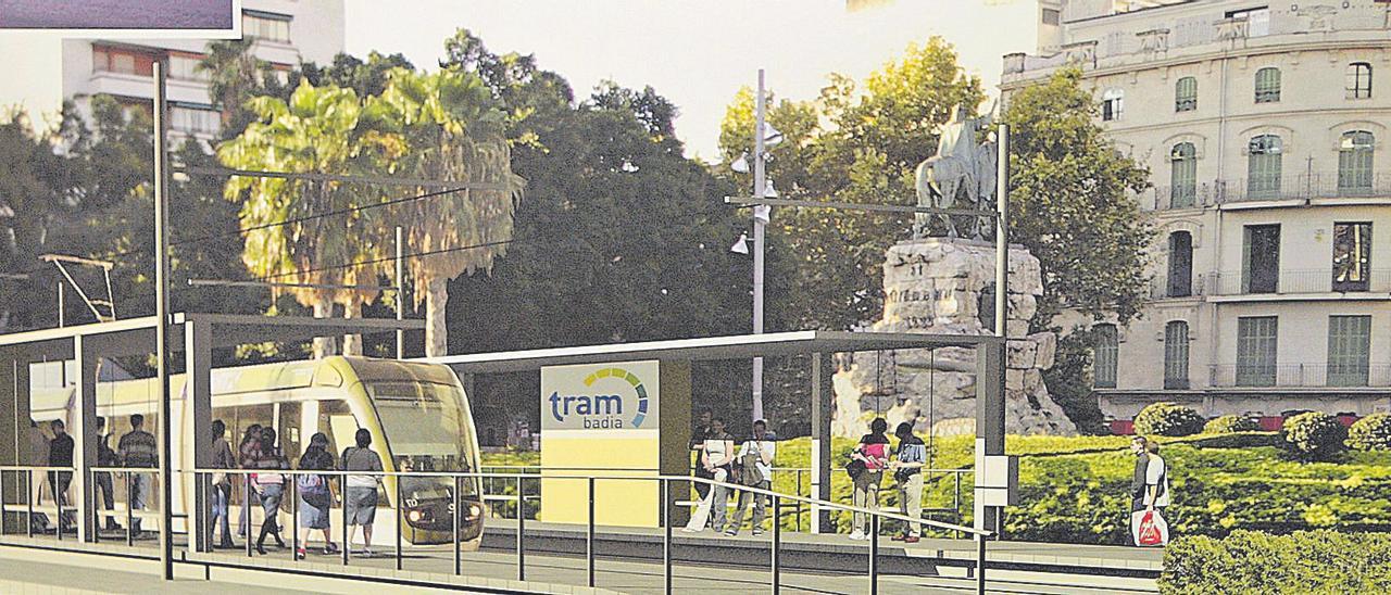 Estación del Trambadia.