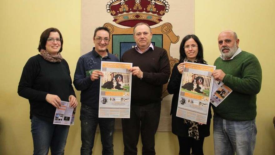 Concurso de perros en A Laracha