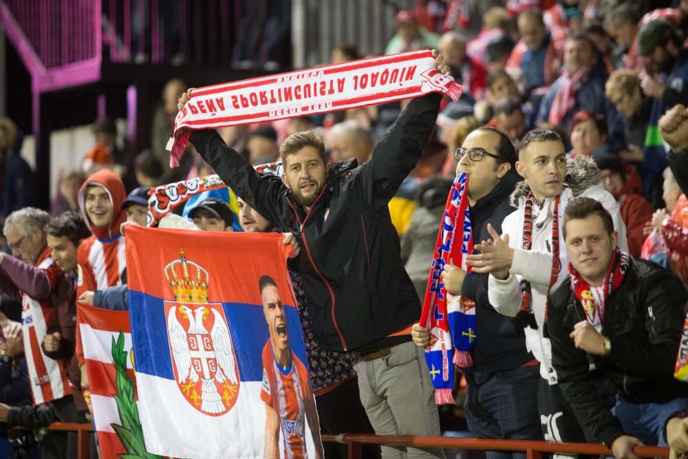 Lugo - Sporting, en imágenes